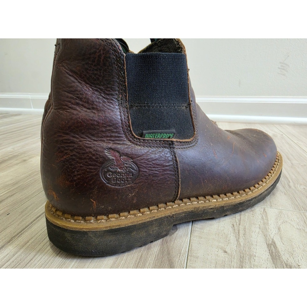 Georgia Giant Waterproof High Romeo Boot GR500 Mens Work Boots - Picture 1 of 9